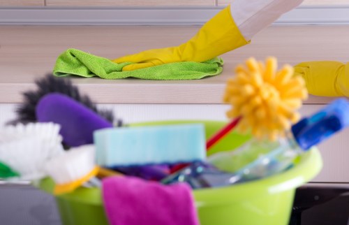 Professional move in cleaning before furniture is unpacked