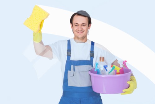 Professional carpet cleaning in a bright home interior