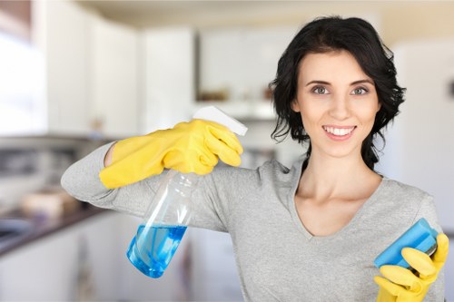Living room dusting and deep cleaning for a fresher home